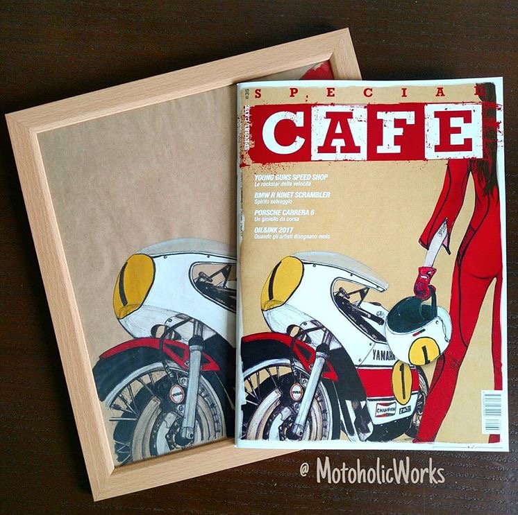 Great feature on Oil&Ink in Italian magazine Special Cafe including the cover art! http://www.specialcafe.it/negozio/
