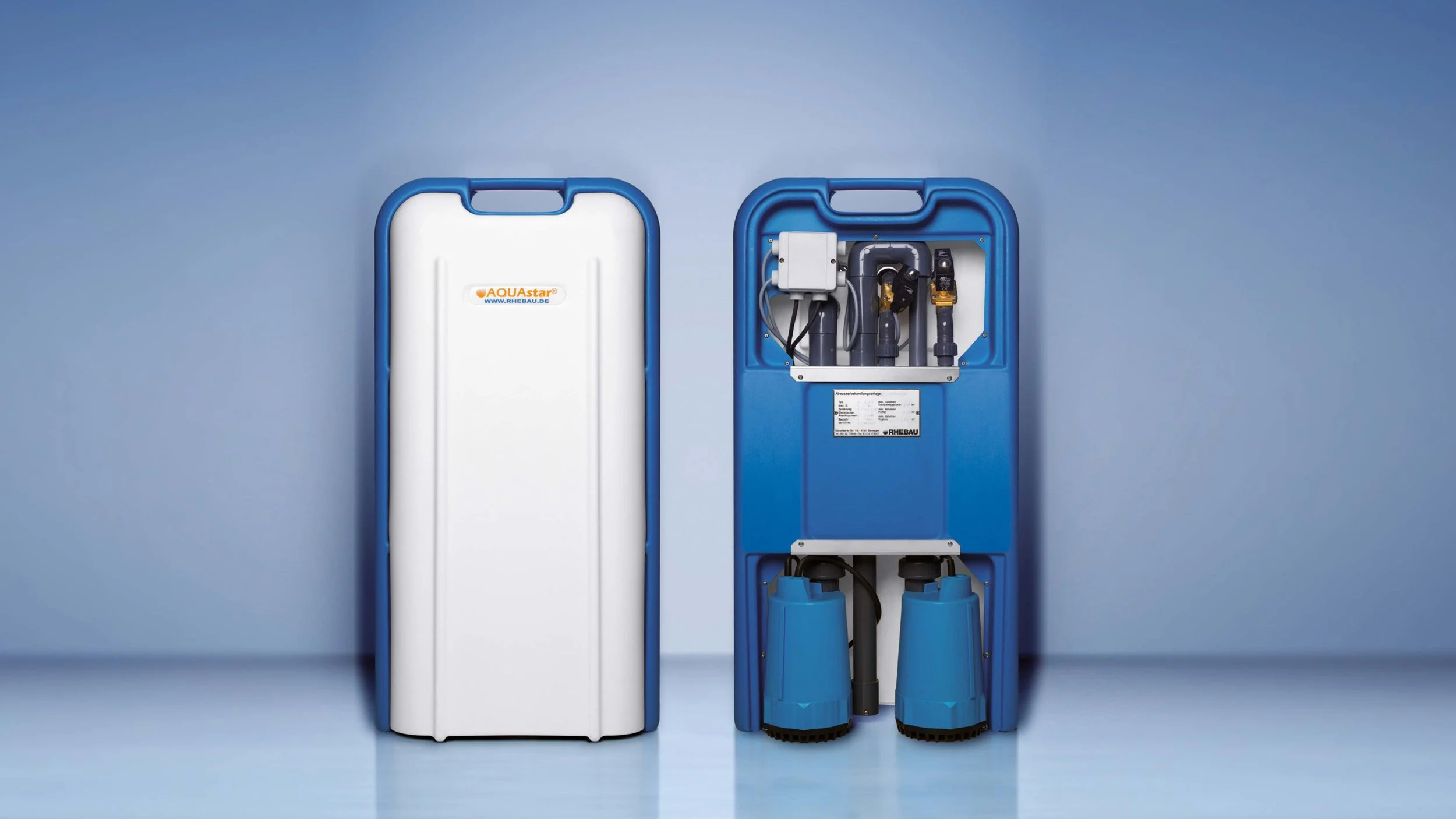 Rhebau | Aquastar | Kleinklärreaktor