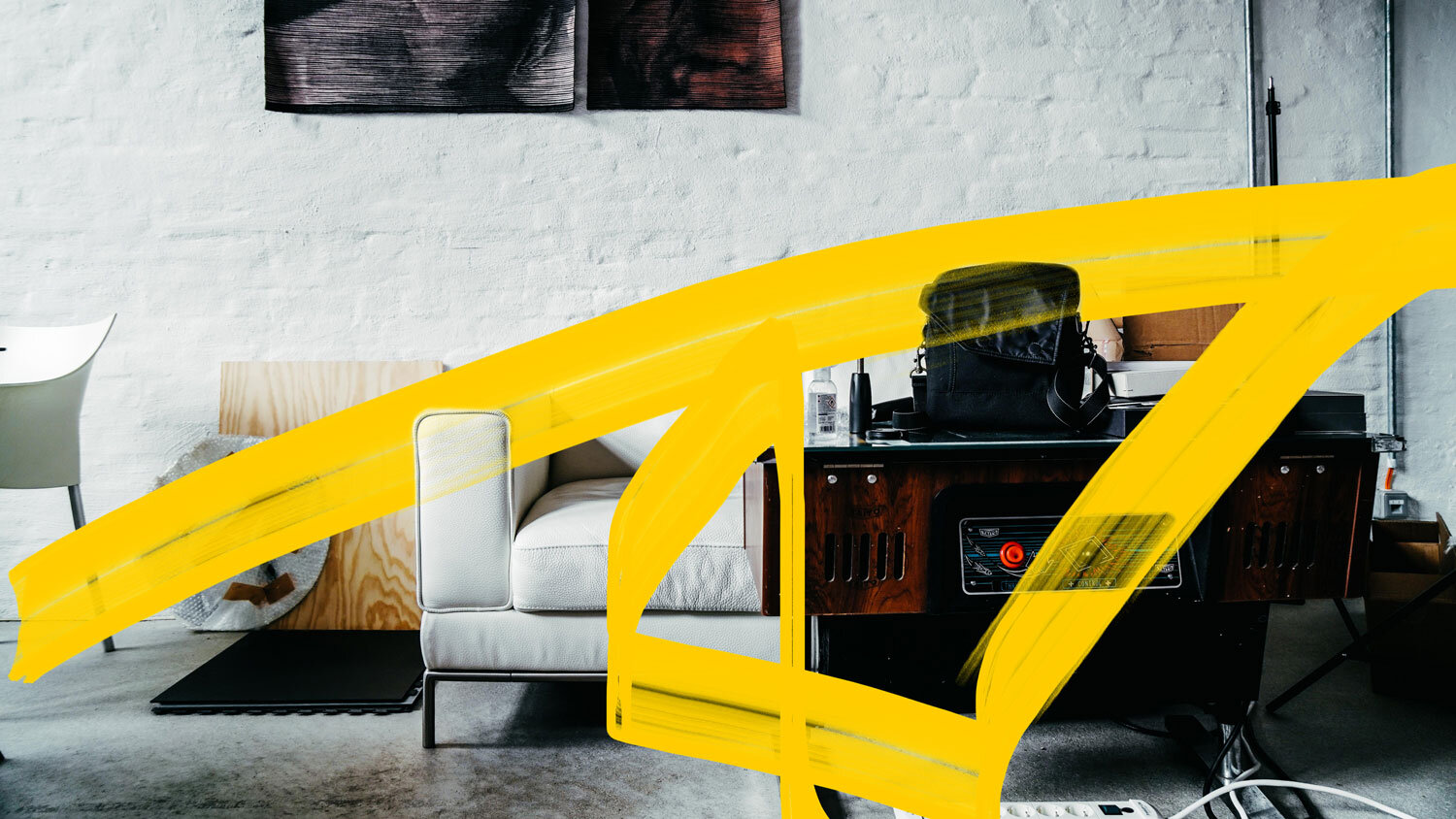 EN PRYM — yellow design, yellow lab