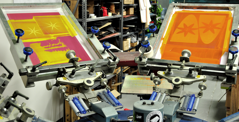 Pennants on press