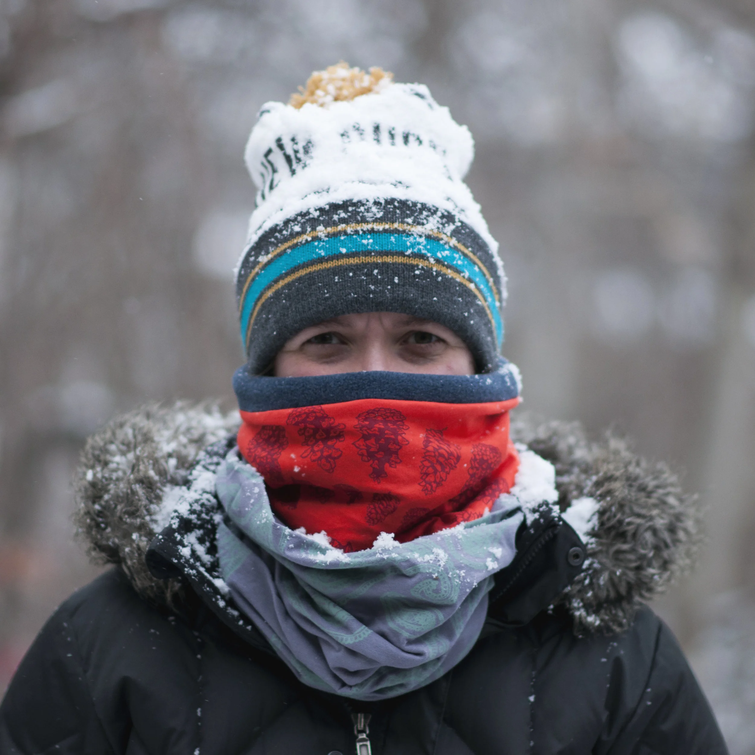 We are all bundled up and printing our winter days away!