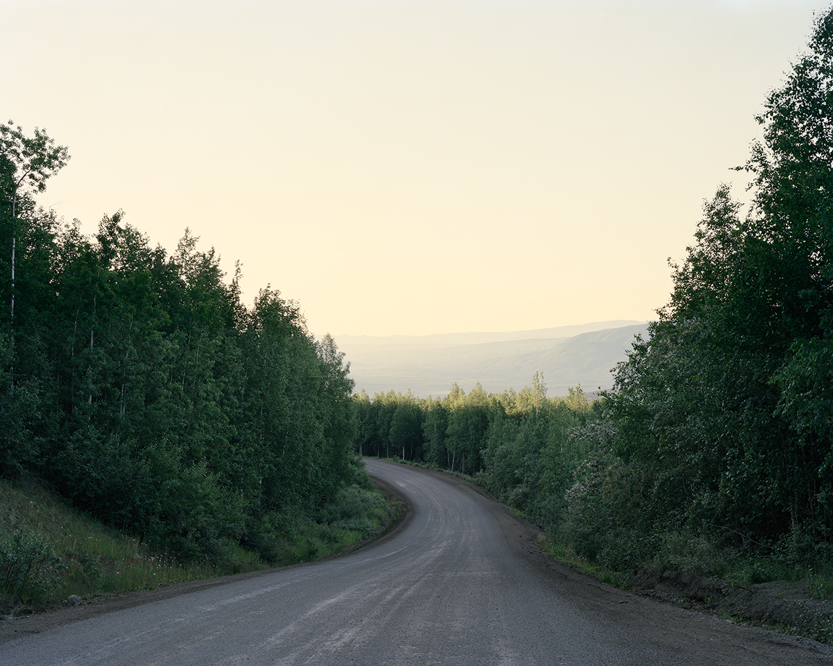  2006 - 2012    The Last Road North Is a portrait of Alaska’s Dalton Highway, know locally as the haul road. The pictures seek to draw the road as the physical and psychological line between wilderness and oil.  