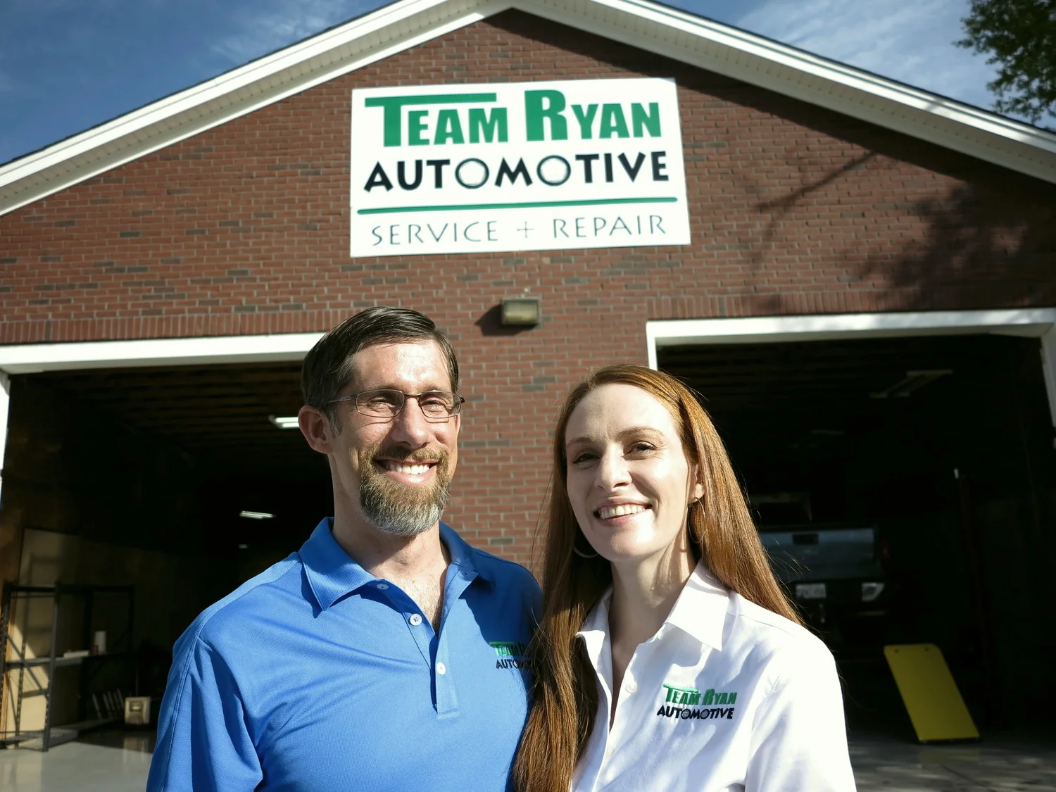Mr. and Mrs. Ryan - We stand by our work and proudly put our name on the company.