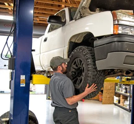 Team Ryan prides themselves on maintaining a clean and pleasant environment in the shop. The floors were painted to reflect light and to help keep them clean of oil spills and grime; and high efficiency T5 fluorescent lights keep the workspace bright.