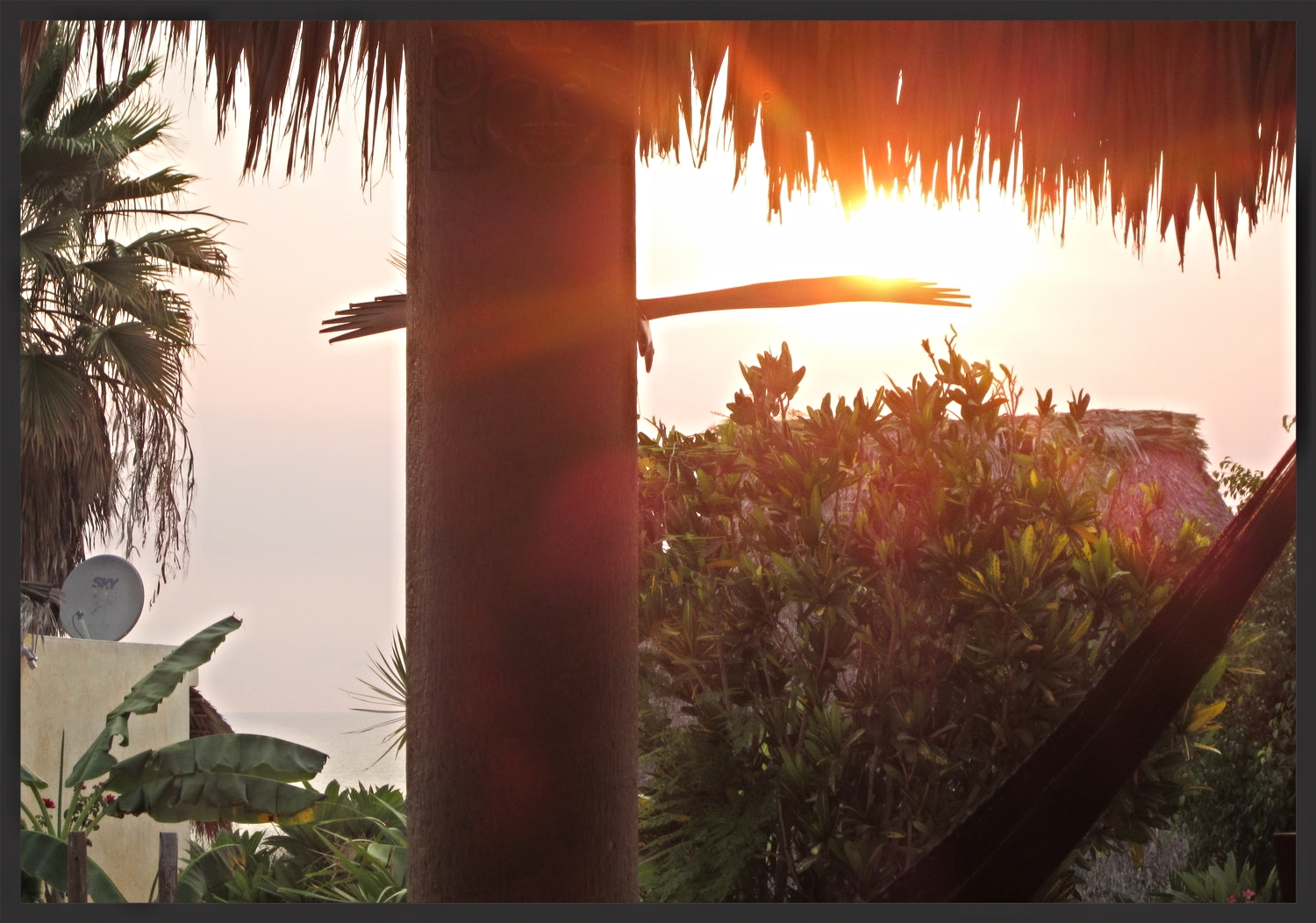 The view from the common area at Sunset Point.