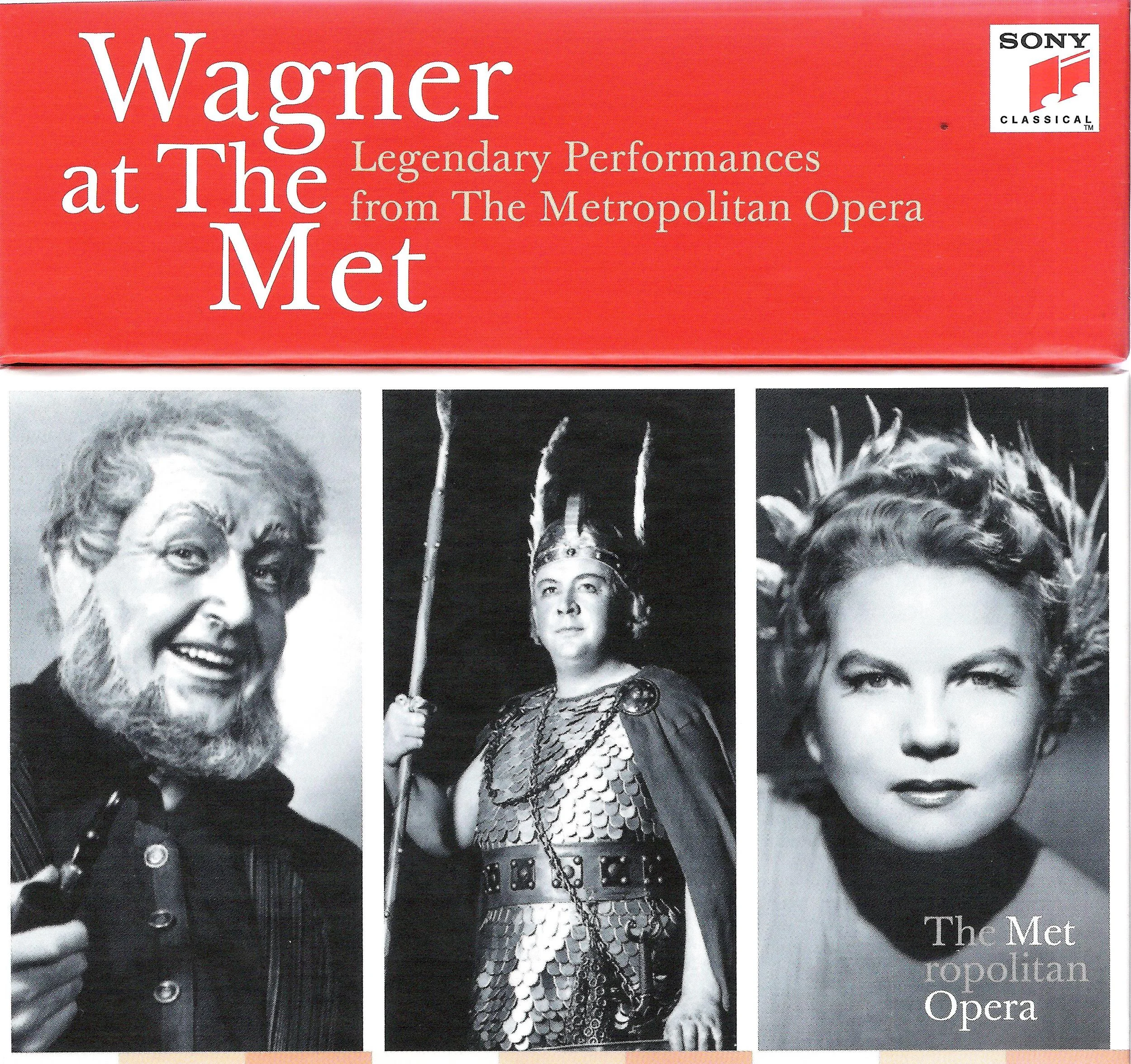 Sven Nilsson, Lauritz Melchior, Margaret Harshaw on Wagner boxed set