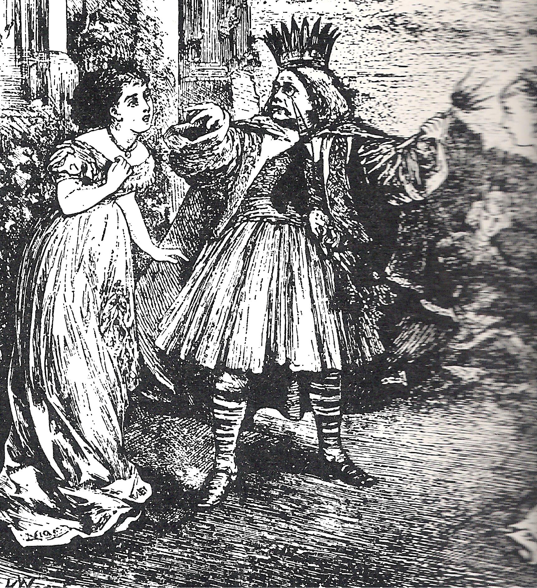 Thespis, now crowned King of the Gods, makes royal appointments.