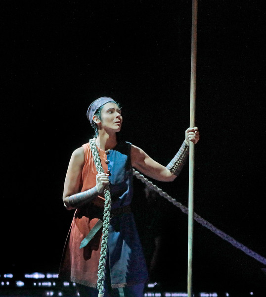 Tamara Mumford as the Pilgrim