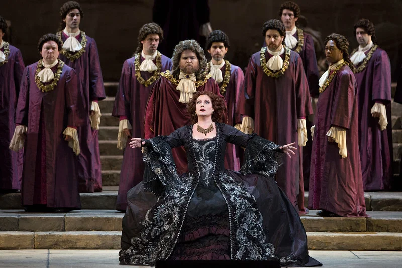 Elza van den Heever as Elettra in Mozart's Idomeneo at the Met
