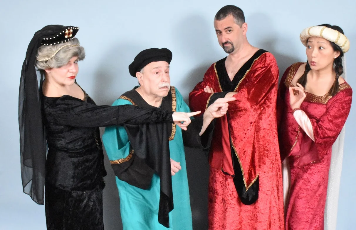 The Magic Knight cast includes Nicole McQuade, Rob Strom, Erik Contzius, and Miran Robarts