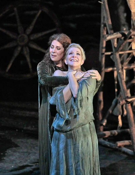Norma and Adalgisa bond. Joyce DiDonato is Adalgisa