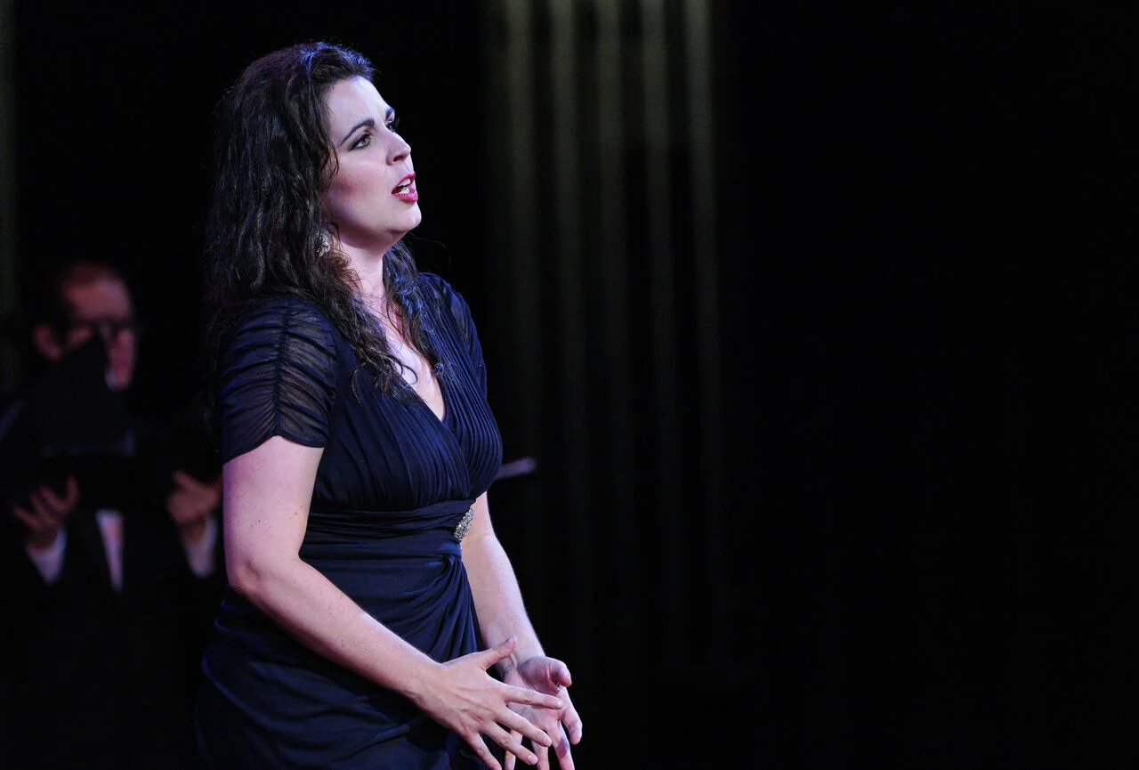 Amanda Woodbury as Amenaide in Rossini's Tancredi