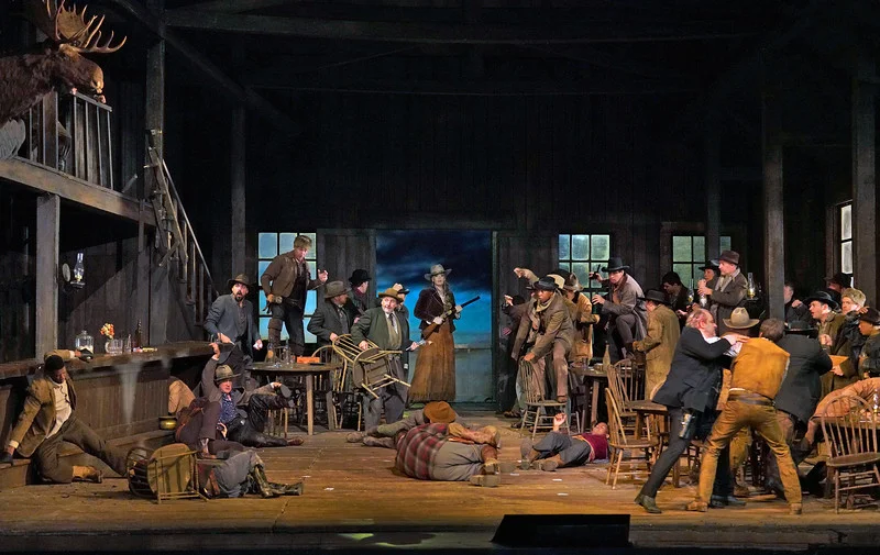 The Polka Saloon’s regulars decompose when Minnie is away