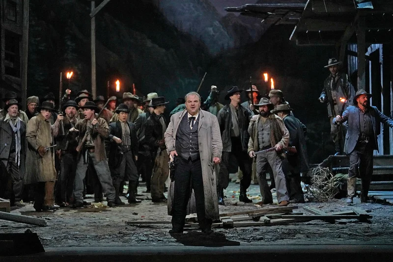 Željko Lučić and the boys prepare to capture Dick Johnson in Act III