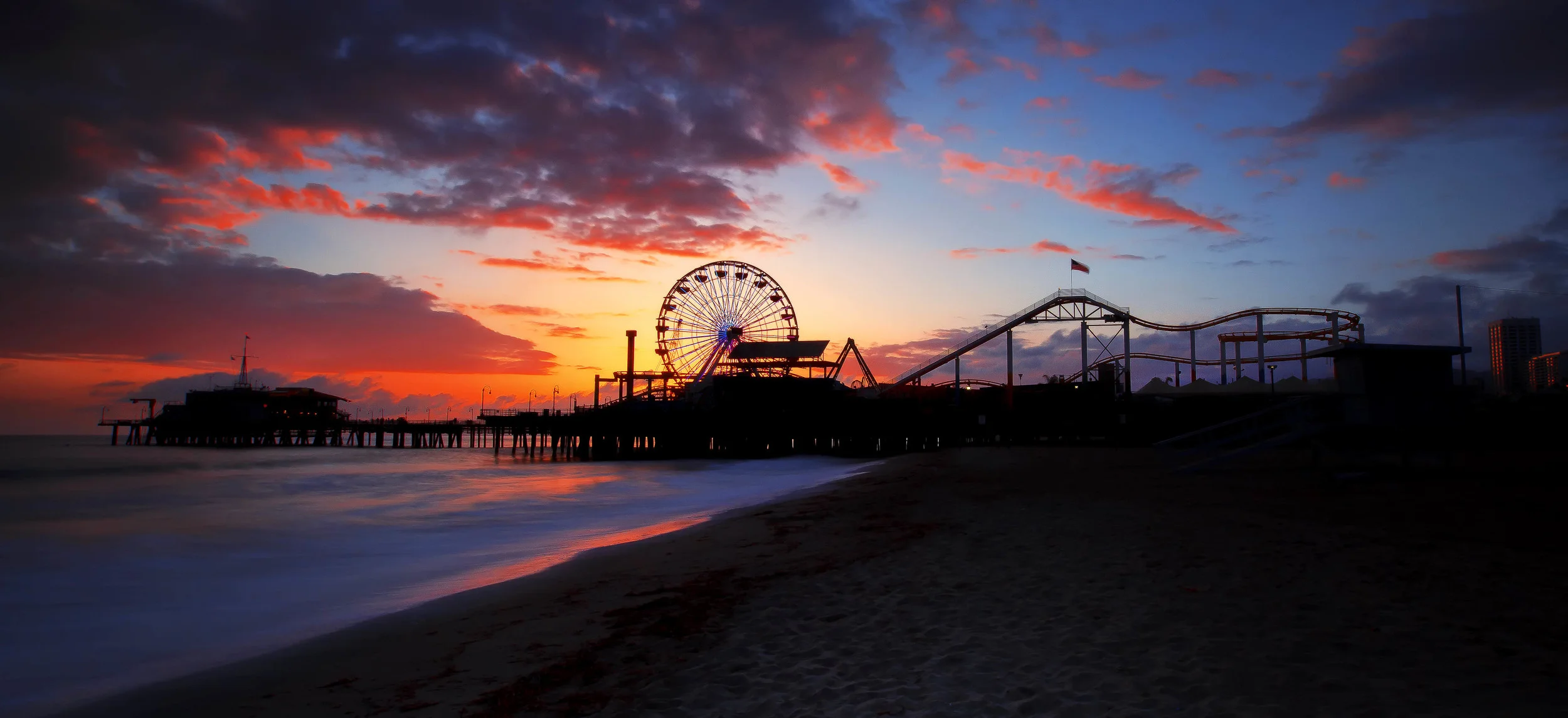 Santa Monica Pier, California. USA