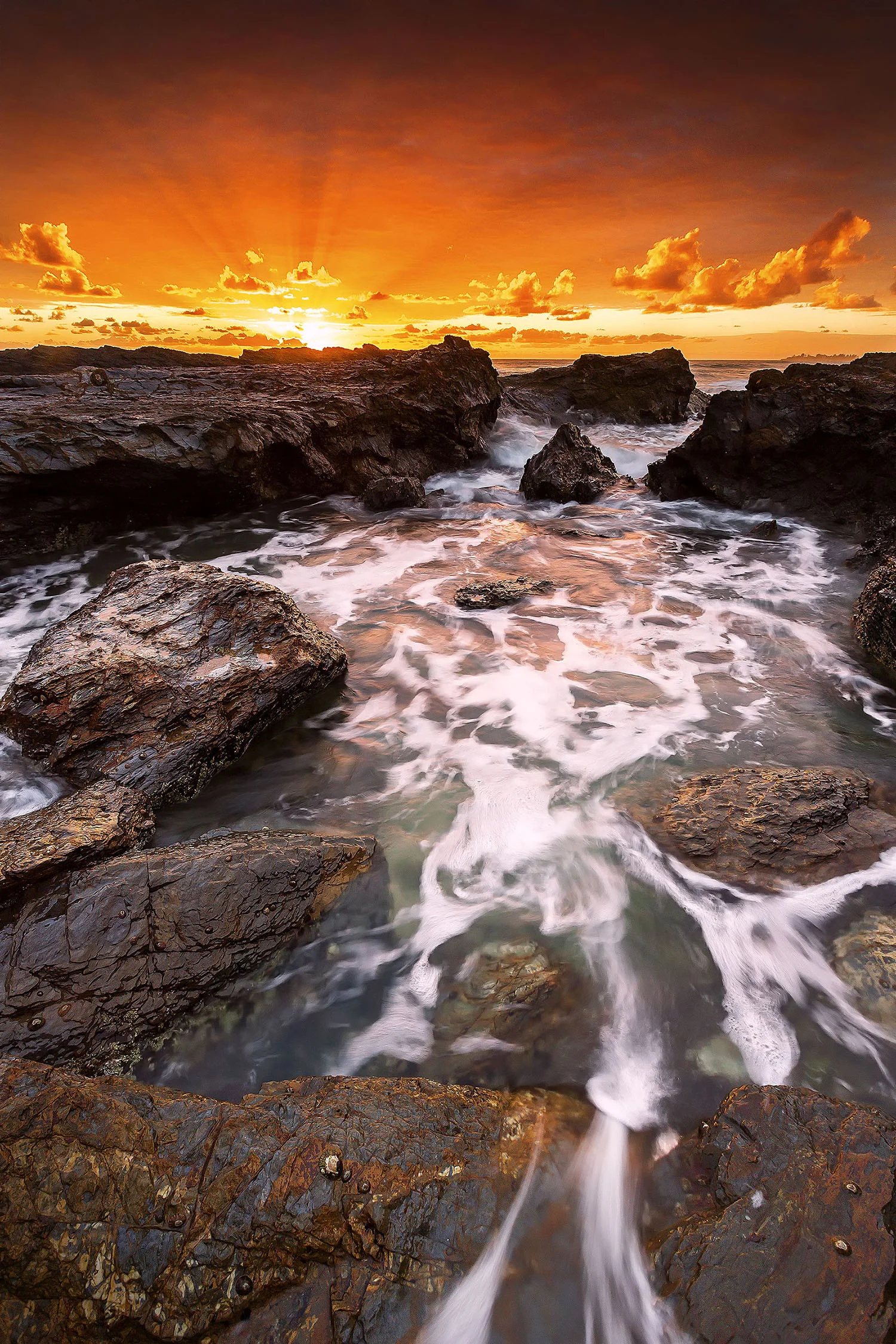 Currumbin Rock, QLD. Australia