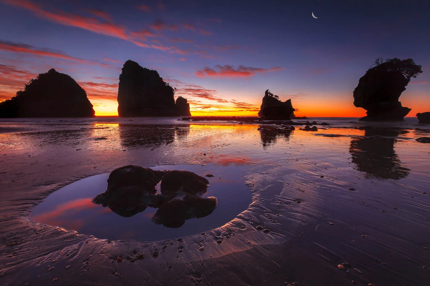 Motukiekie Rocks, West Coast, New Zealand. #2