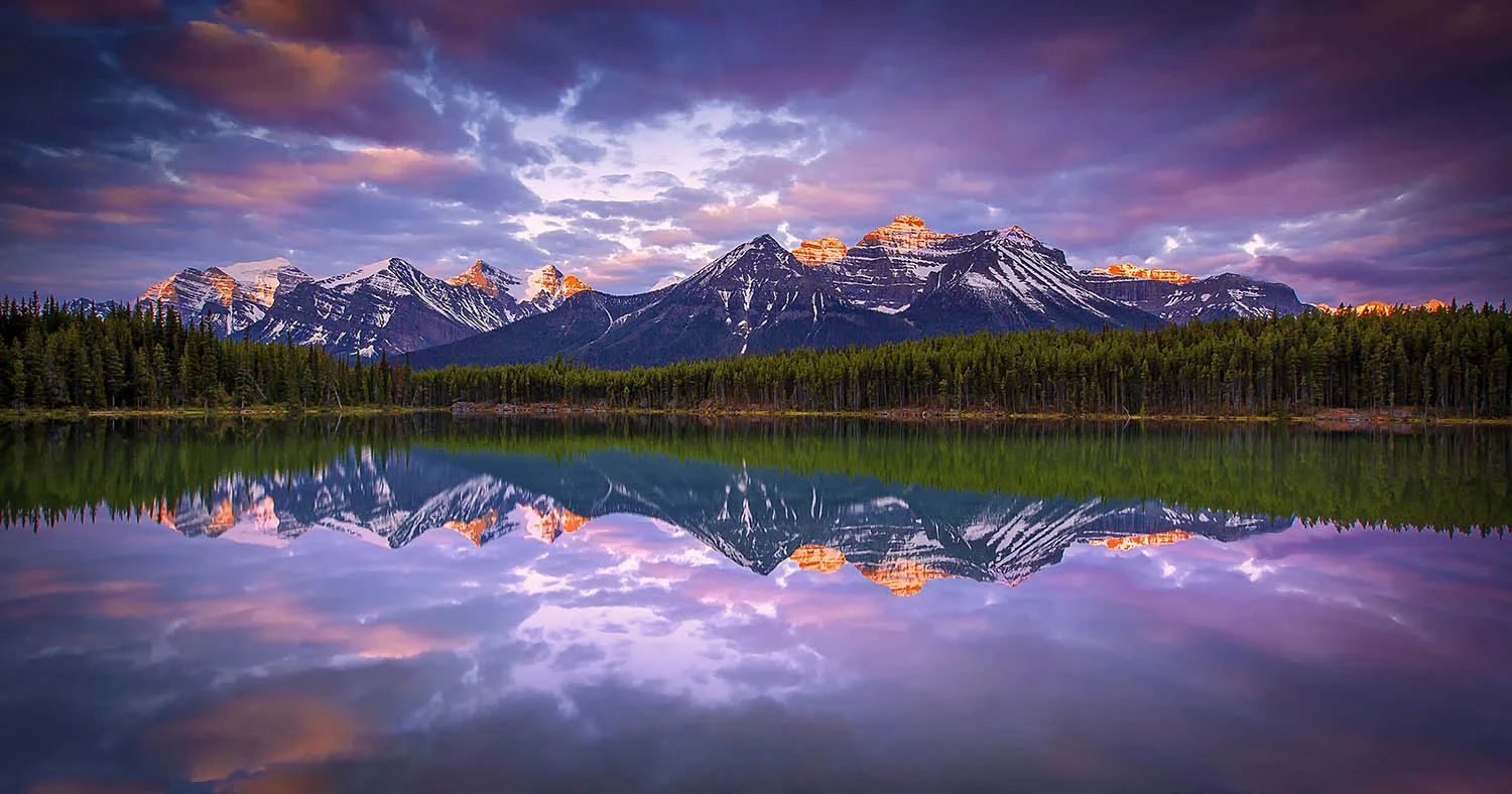 Herbert Lake, Alberta. Canada