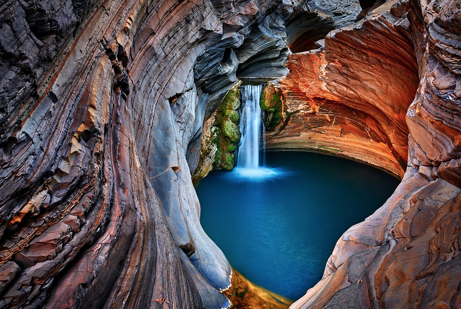 Spa Pool, Hamersley Gorge. WA.