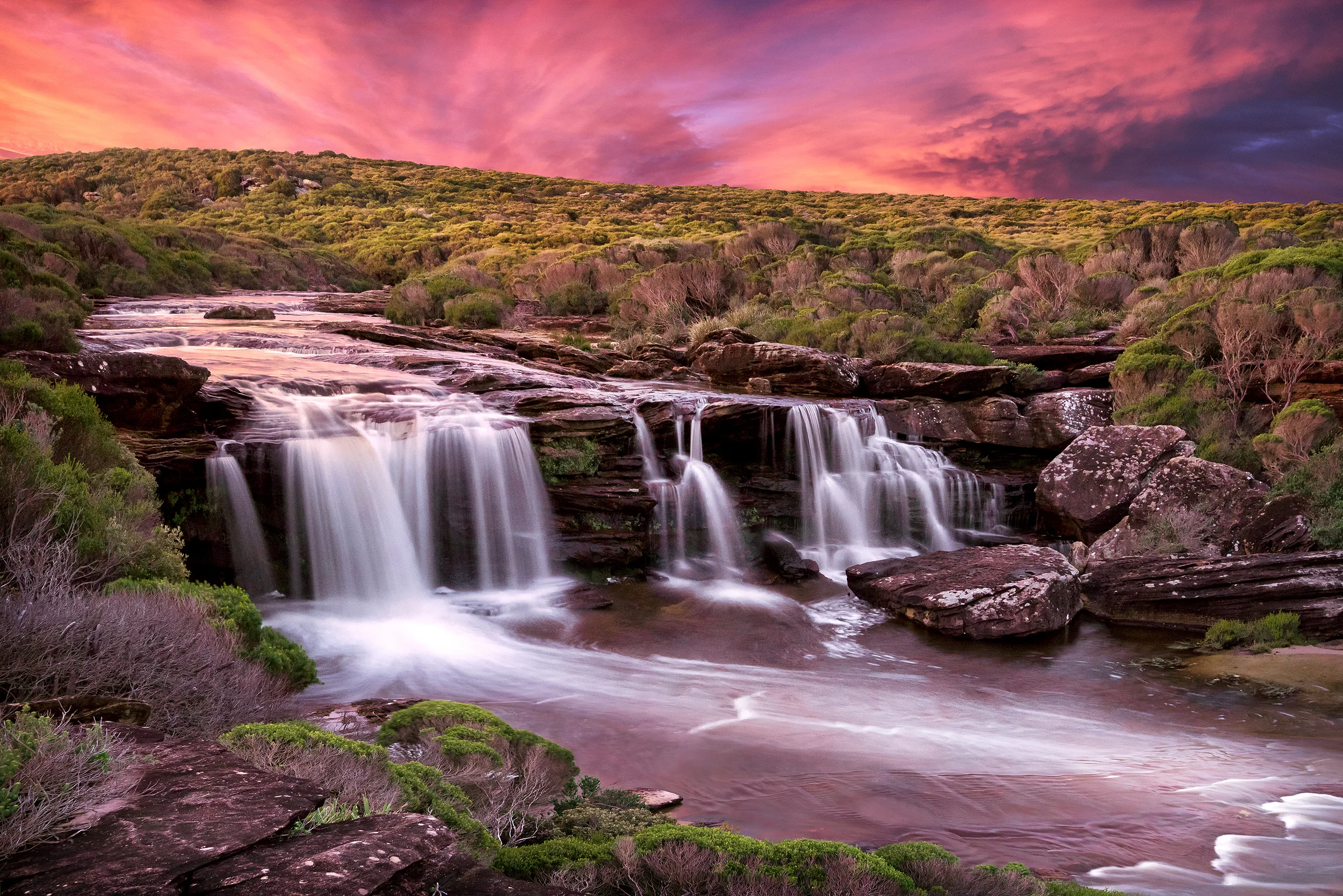 Curracurrang Falls, NSW.