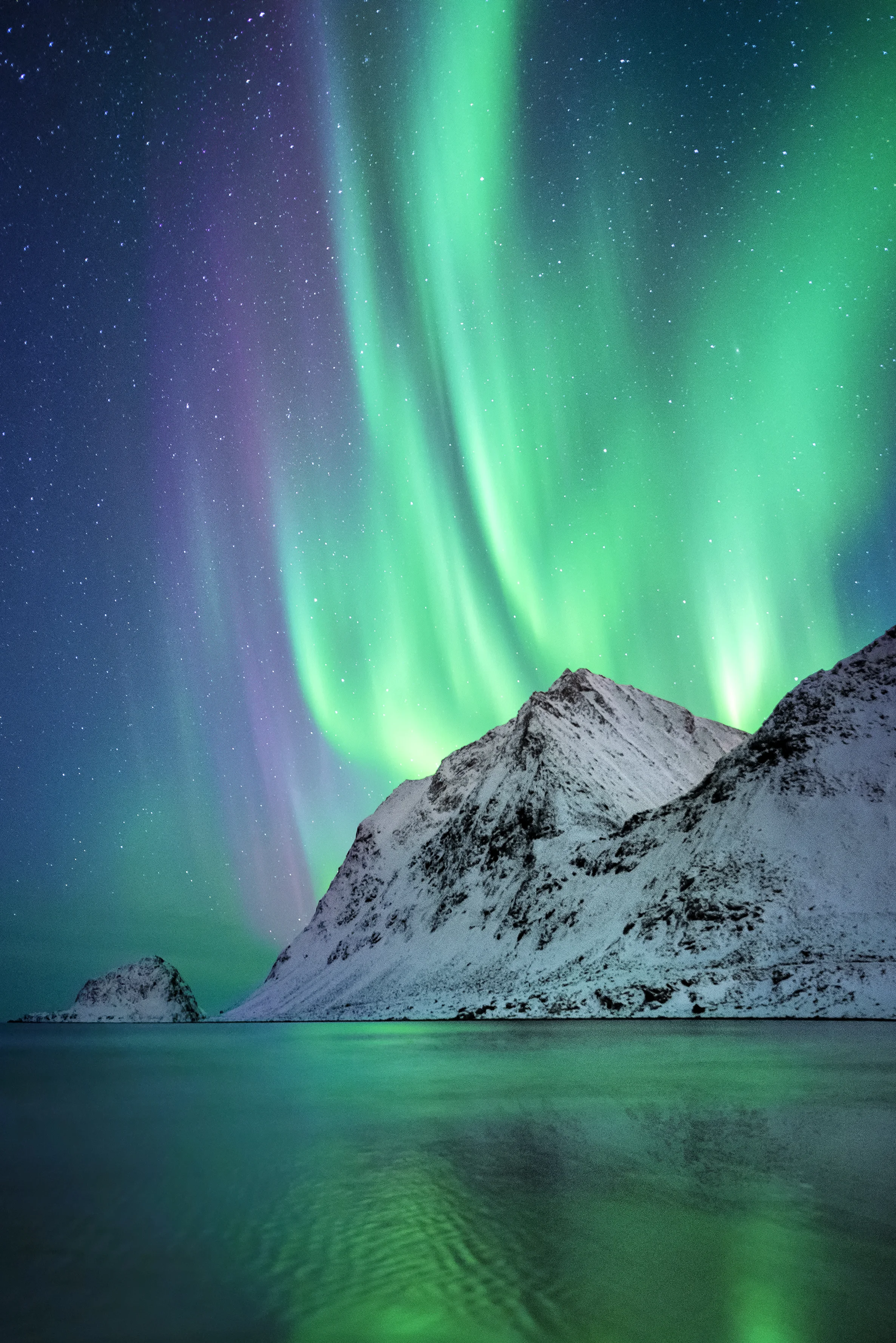 Haukland Beach, Norway