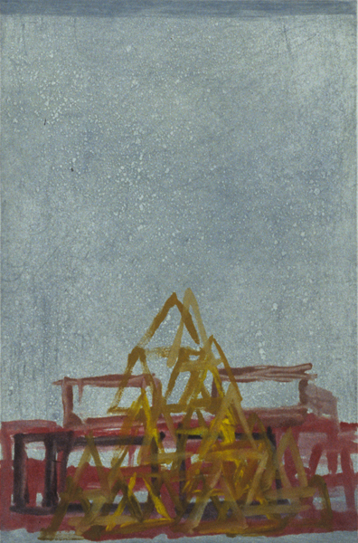   Untitled , 1992. Monotype. 27 x 21 in. 