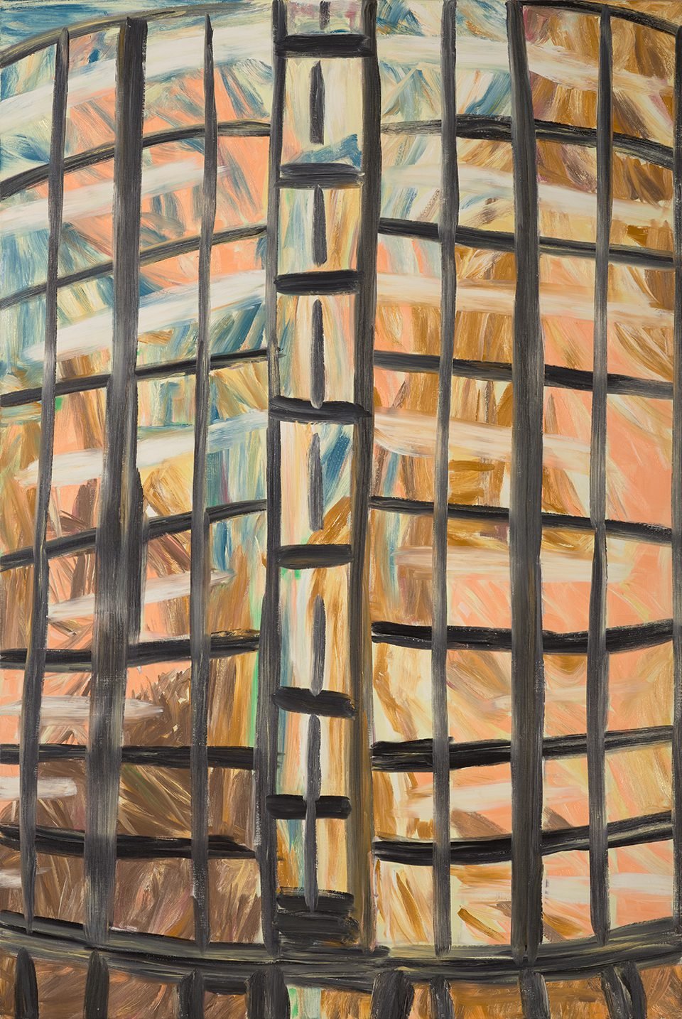   Reflections , 1989. Oil on canvas. 89.5 x 60 in. Collection  North Carolina Museum of Art , Raleigh 