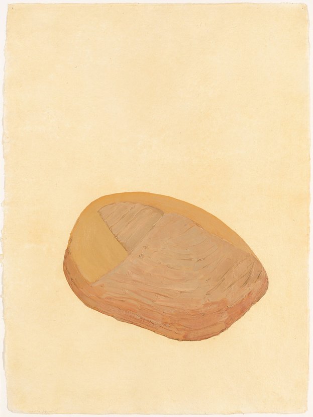   Location , 1976. Oil on paper. 31.75 x 23.5 in. Collection  Whitney Museum of American Art , New York 