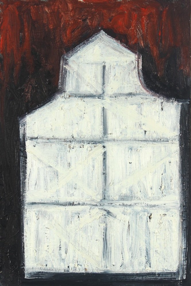   Church II , 2010. Oil on panel. 15 x 10 in. 
