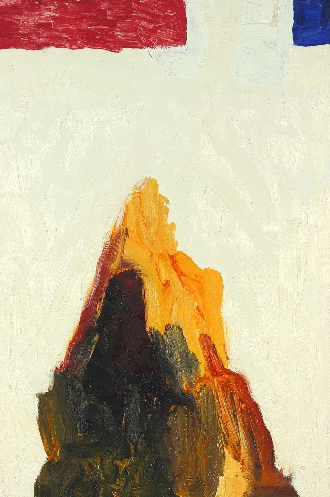   Mountains and Heights , 2004. Oil on panel. 15 x 10 in. 