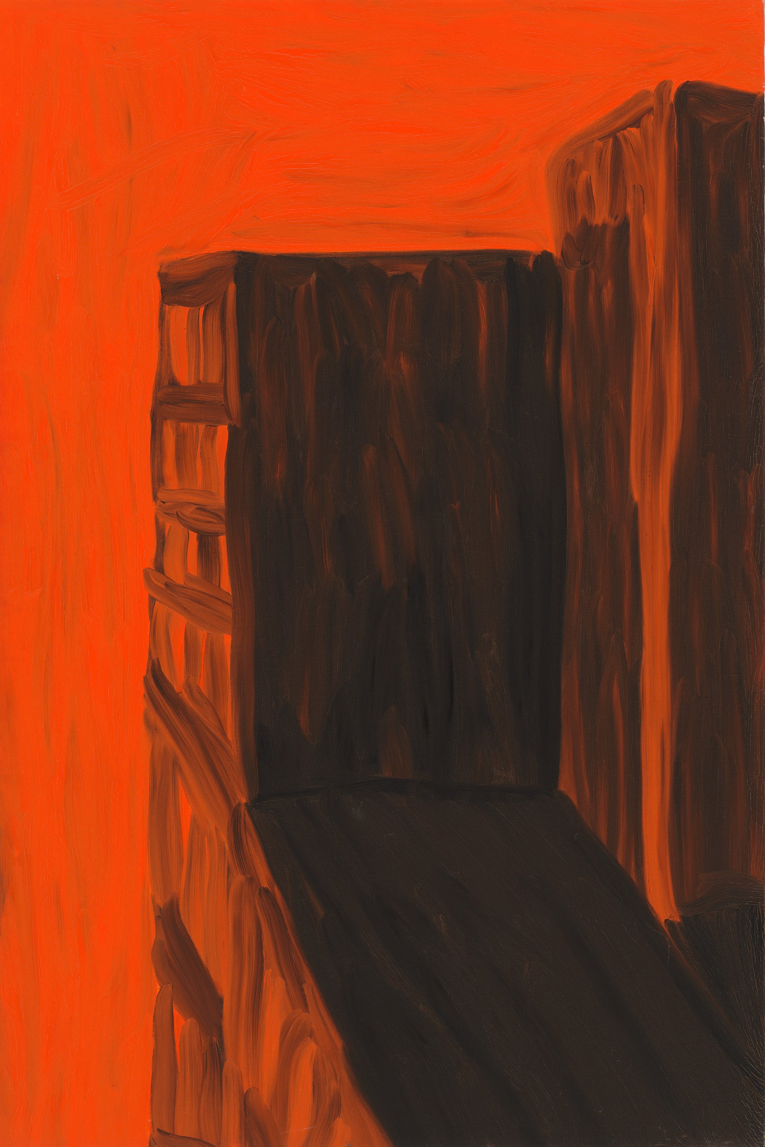   Orange Light , 1982. Oil on linen. 84 x 56 in. Collection  Whitney Museum of American Art , New York 