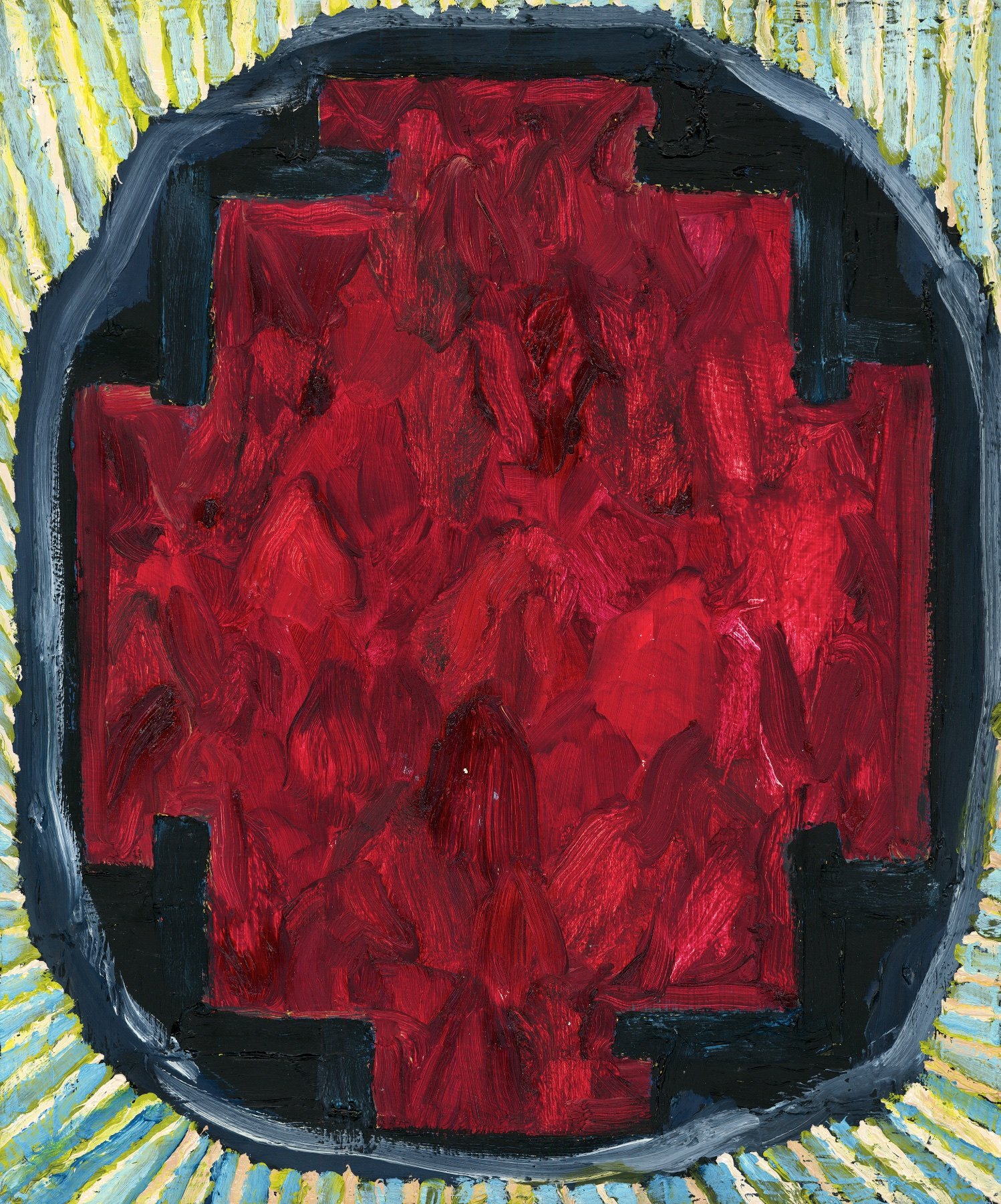   Untitled , 2002-03. Oil on panel. 12 x 10 in. Collection Art Institute of Chicago 