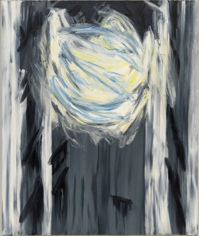   Light Between Apartment Buildings , 1991. Oil on linen. 72 x 60 in. 
