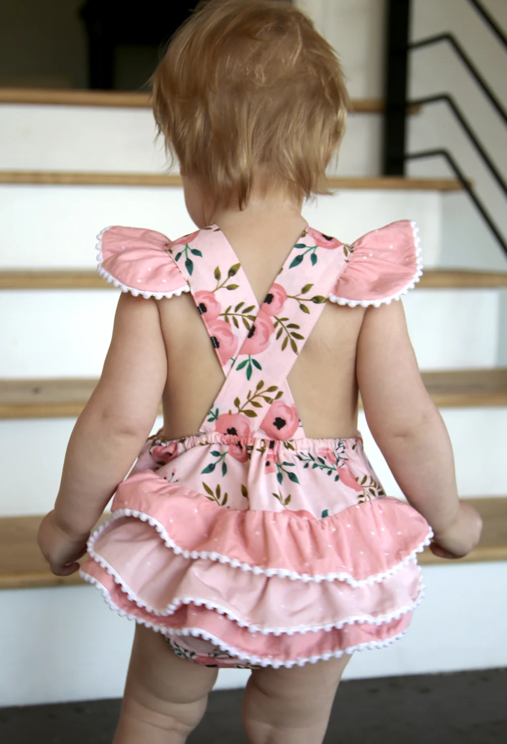 Handmade Pink Romper for Toddler Girl.jpg