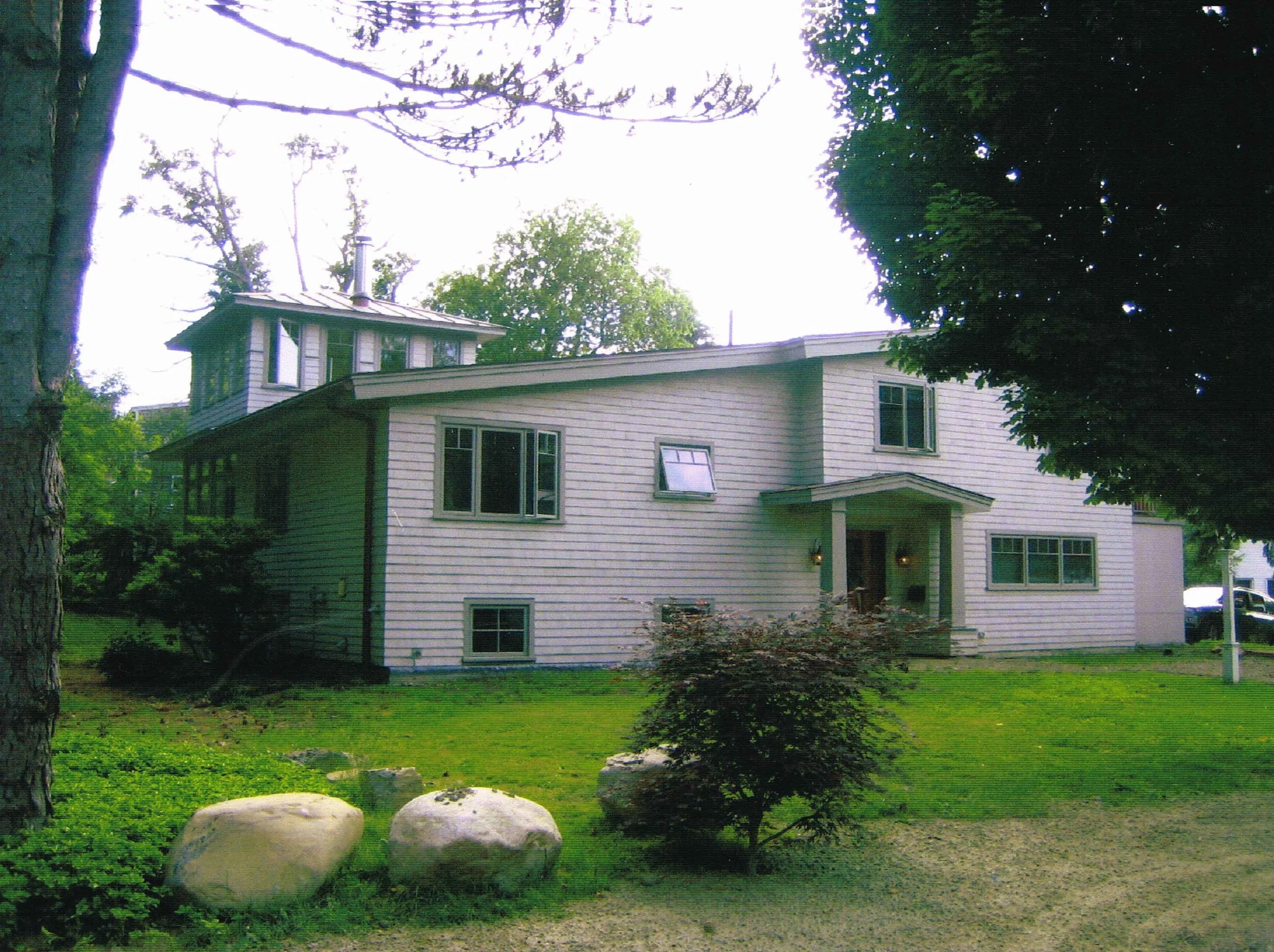 Original Home with Addition Beyond