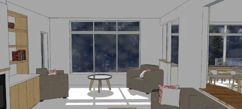 Family Room Looking South