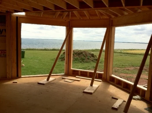 Enjoying the View During Construction