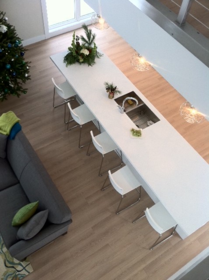 View of Bar from Upper Floor