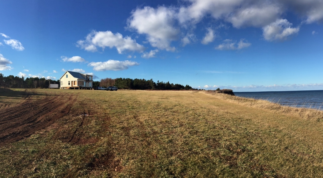 View from Site Entrance