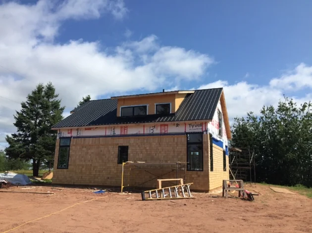 Cladding of West Facade