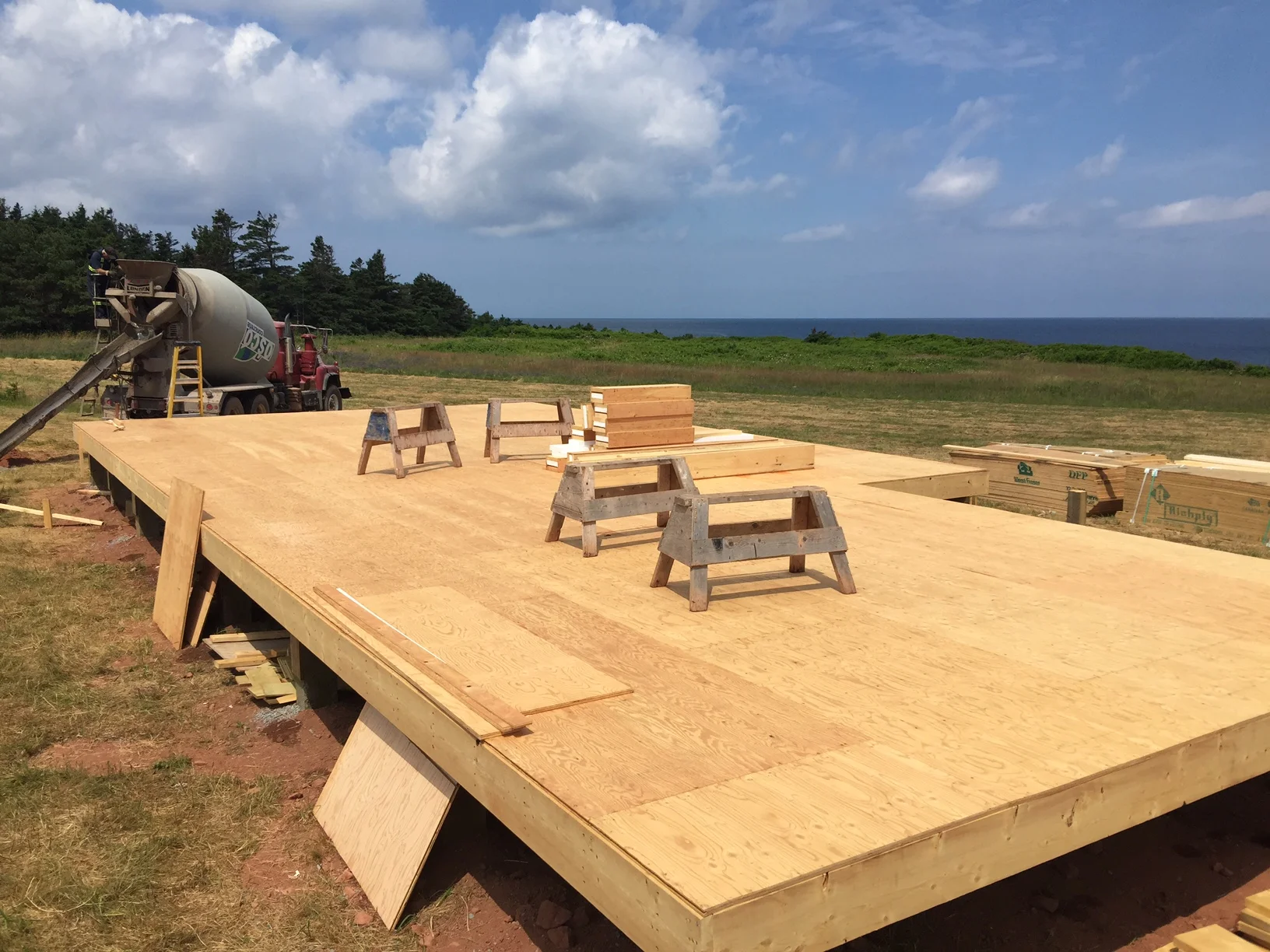 Construction of Floor Joists and Subfloor