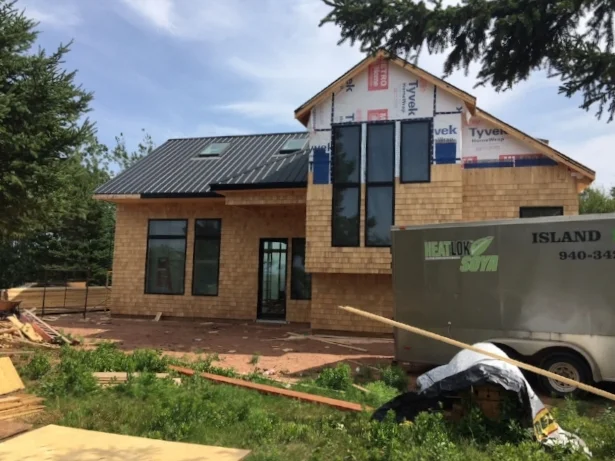 Cladding of North Facade