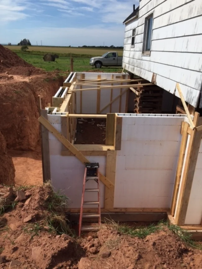 Foundation Under Construction