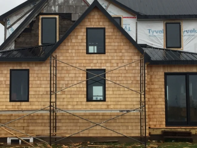 View of Cladding from the West