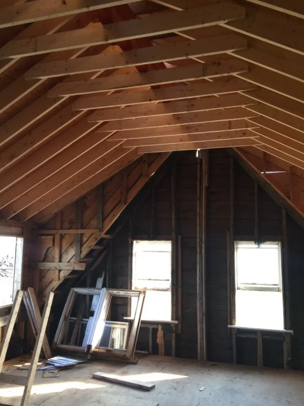 Collar Ties Installed