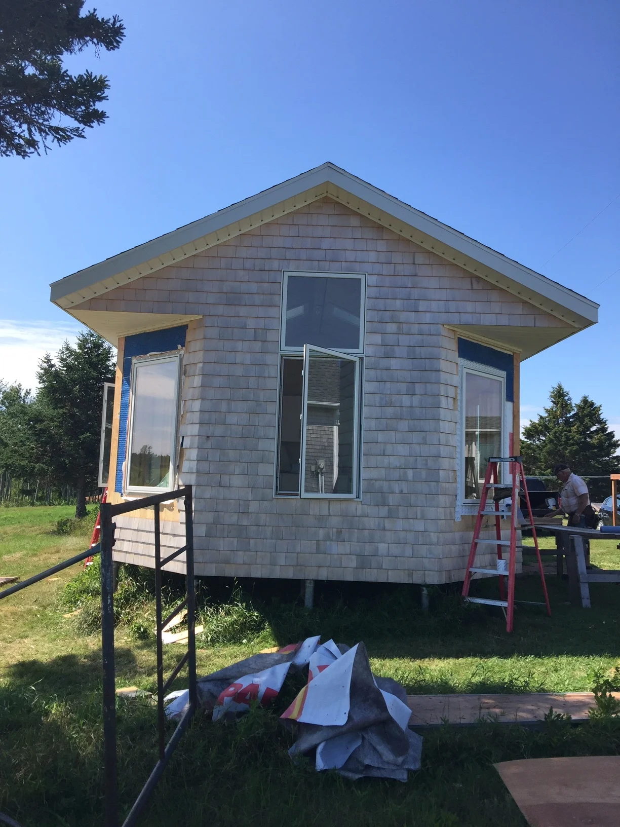 Studio North with Addition of Extra Windows.