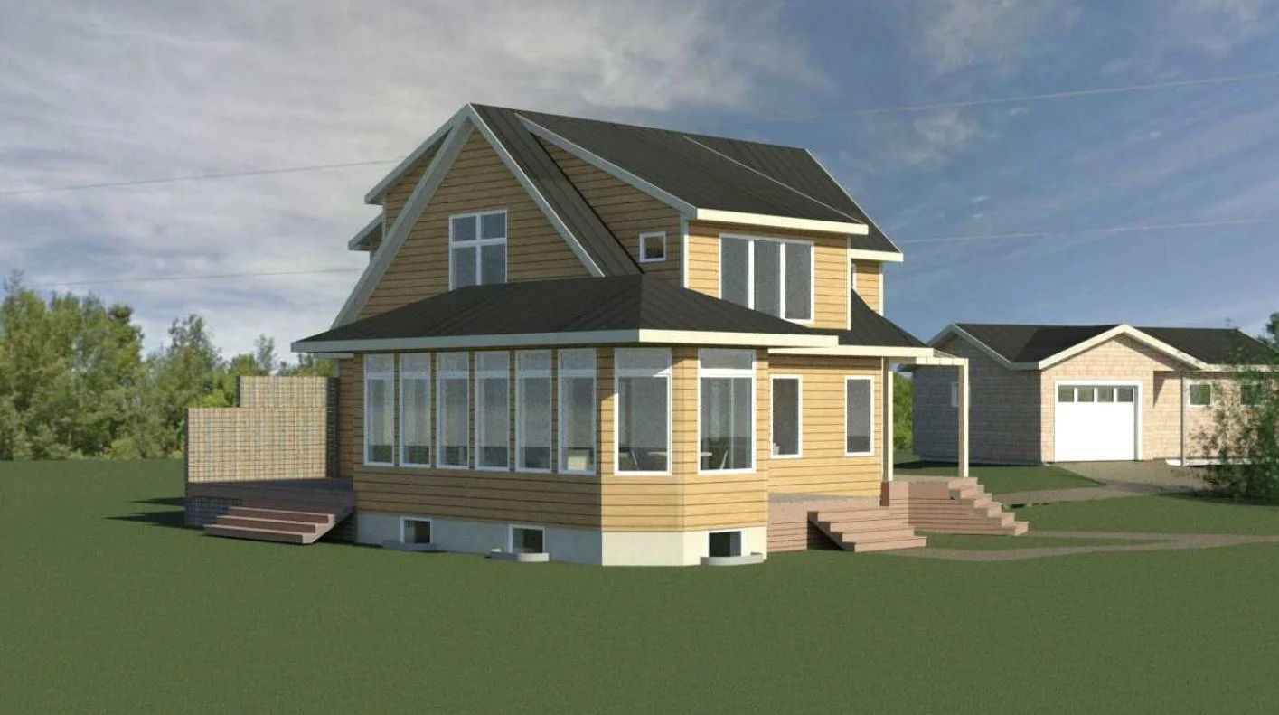 West side view