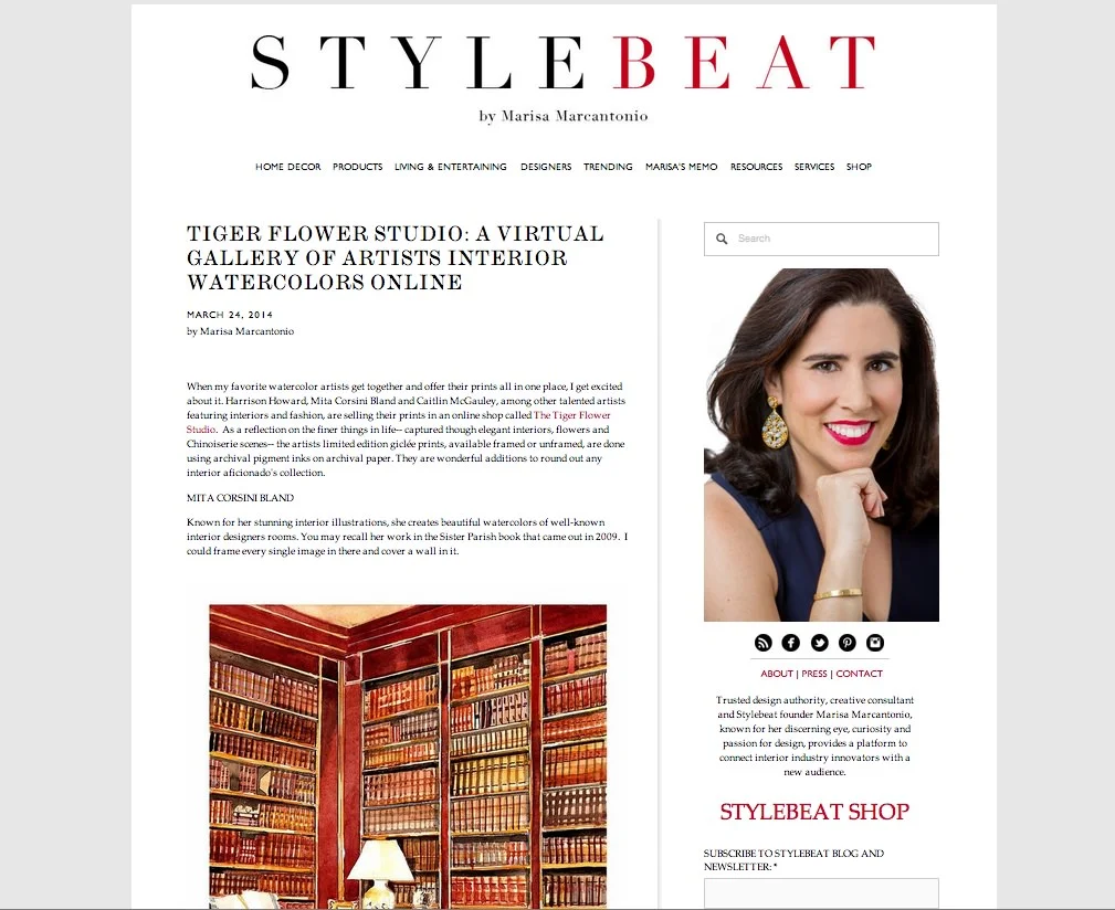 Stylebeat: Tiger Flower Studio