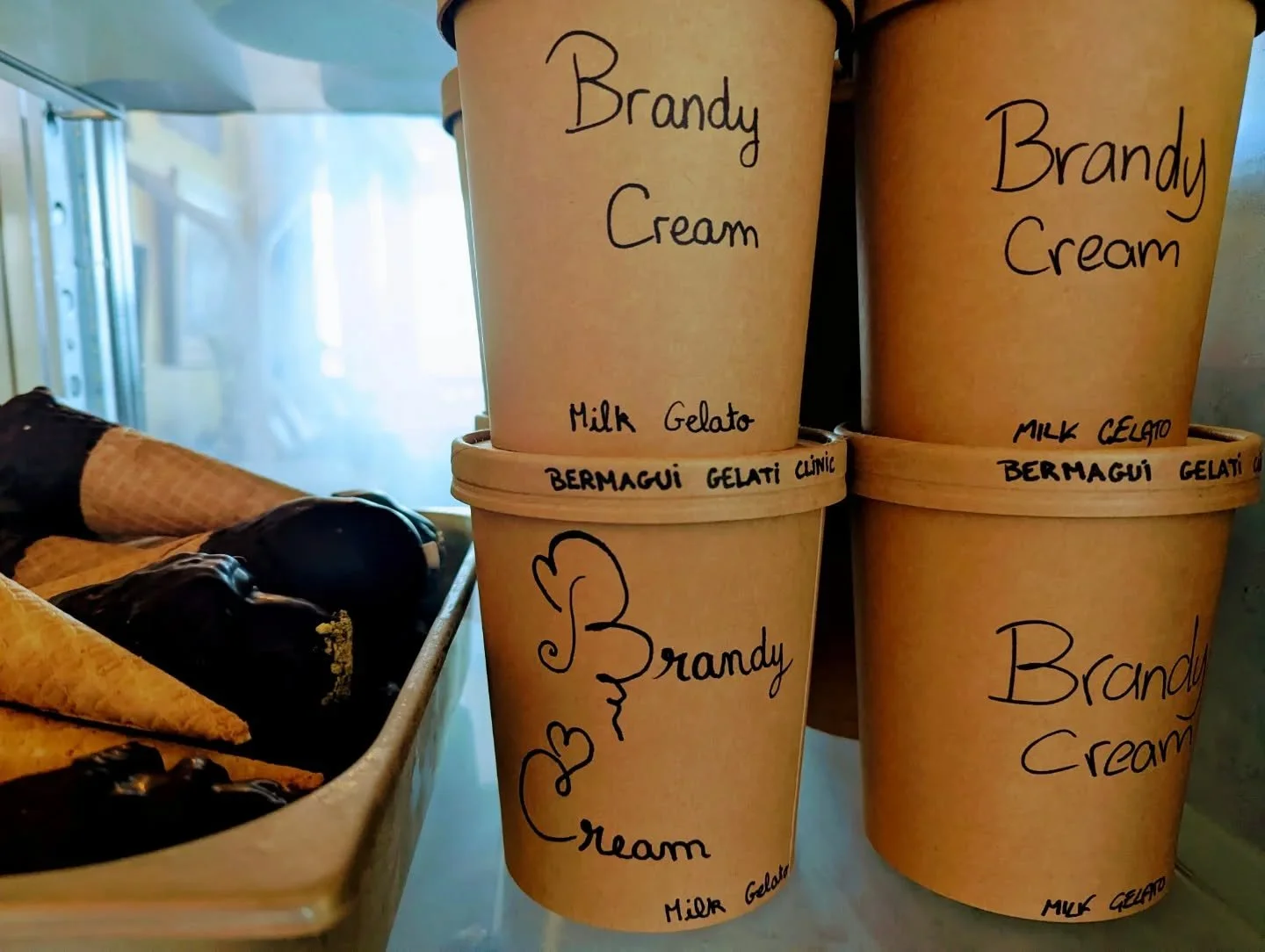 We have only a few tubs left of our Christmas special,  BRANDY CREAM, perfect if paired with your pudding! 🎄😋🍦

#brandycream #christmaspudding #gelateriaartigianale #christmas2025 #bermaguinsw