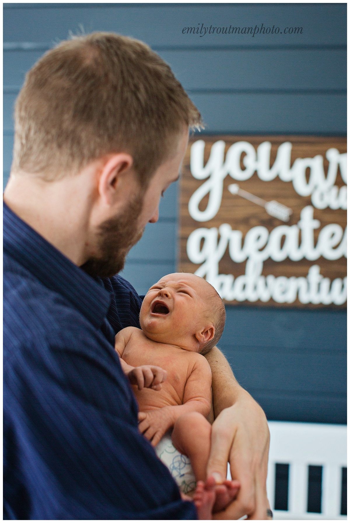 He had to tell daddy all about it...